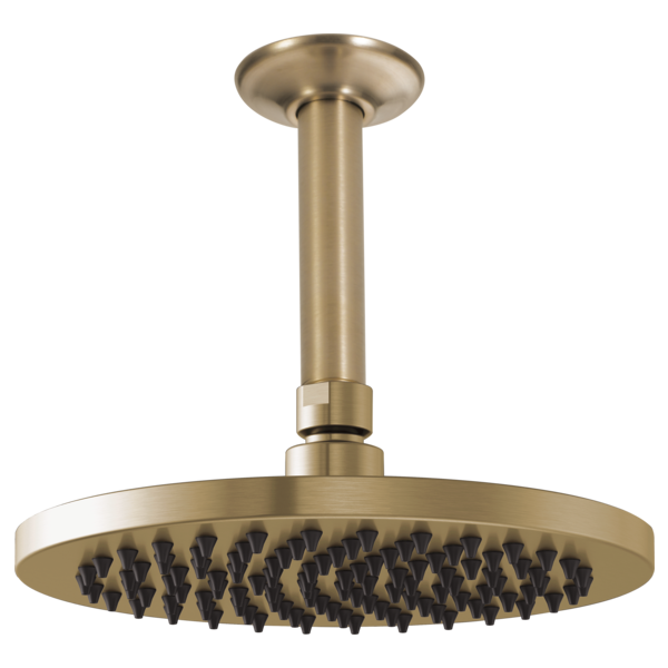 Brizo Essential Shower 81375 8" Linear Round Single-Function Raincan Shower Head - 1.75 GPM