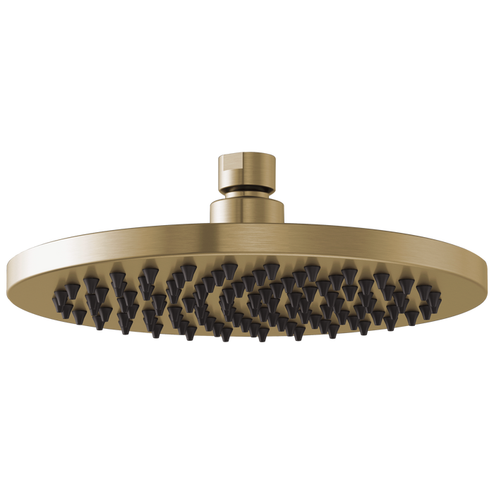 Brizo Essential Shower 81375 8" Linear Round Single-Function Raincan Shower Head - 1.75 GPM