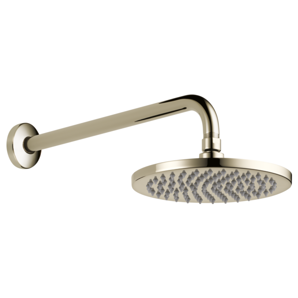 Brizo Essential Shower 81375 8" Linear Round Single-Function Raincan Shower Head - 1.75 GPM