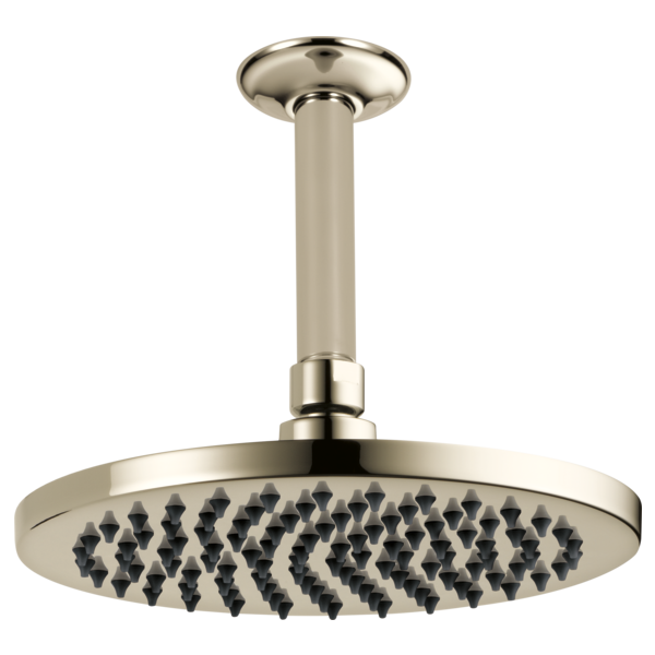 Brizo Essential Shower 81375 8" Linear Round Single-Function Raincan Shower Head - 1.75 GPM