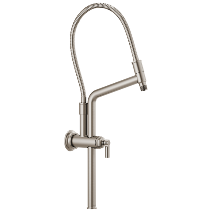 Brizo Essential Shower 81376 10 7/16" Classic Slide Bar Shower Arm And Flange