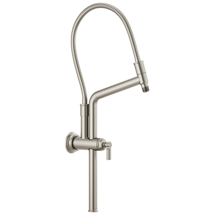 Brizo Essential Shower 81376 10 7/16" Classic Slide Bar Shower Arm And Flange