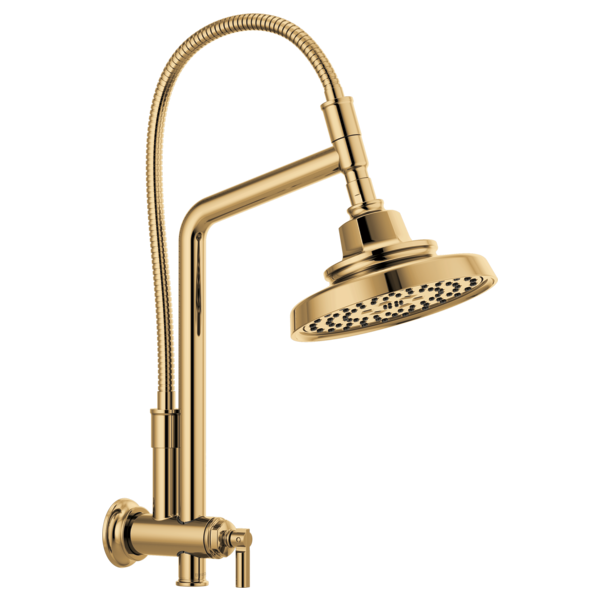 Brizo Essential Shower 81376 10 7/16" Classic Slide Bar Shower Arm And Flange