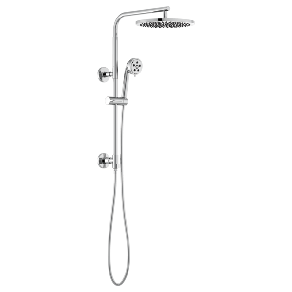 Brizo Essential Shower 81392 12" Linear Round Single-Function Raincan Shower Head - 1.75 GPM