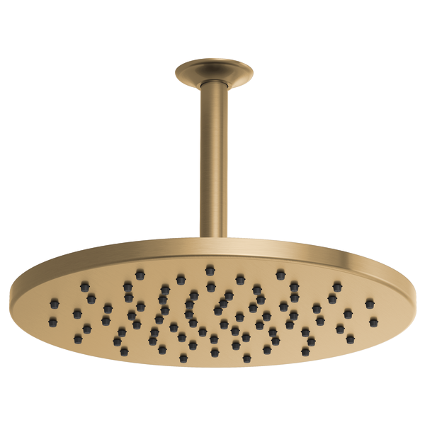 Brizo Essential Shower 81392 12" Linear Round Single-Function Raincan Shower Head - 1.75 GPM