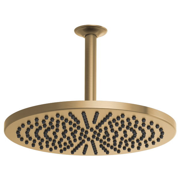 Brizo Essential Shower 81392 12" Linear Round Single-Function Raincan Shower Head - 1.75 GPM