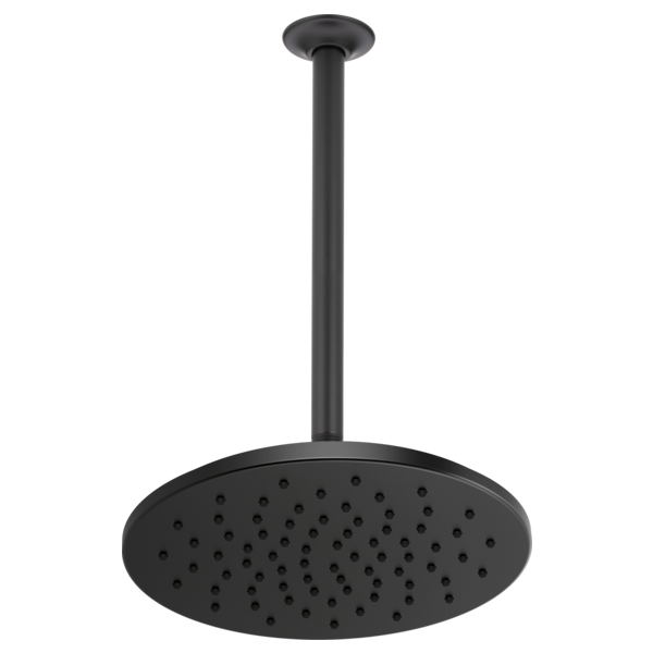 Brizo Essential Shower 81392 12" Linear Round Single-Function Raincan Shower Head - 1.75 GPM