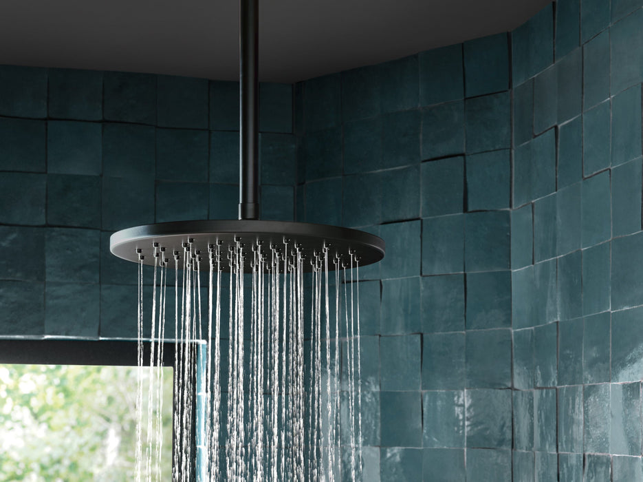 Brizo Essential Shower 81392 12" Linear Round Single-Function Raincan Shower Head - 1.75 GPM