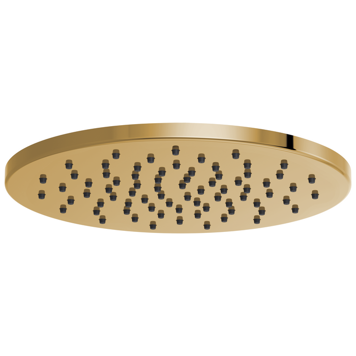 Brizo Essential Shower 81392 12" Linear Round Single-Function Raincan Shower Head - 1.75 GPM