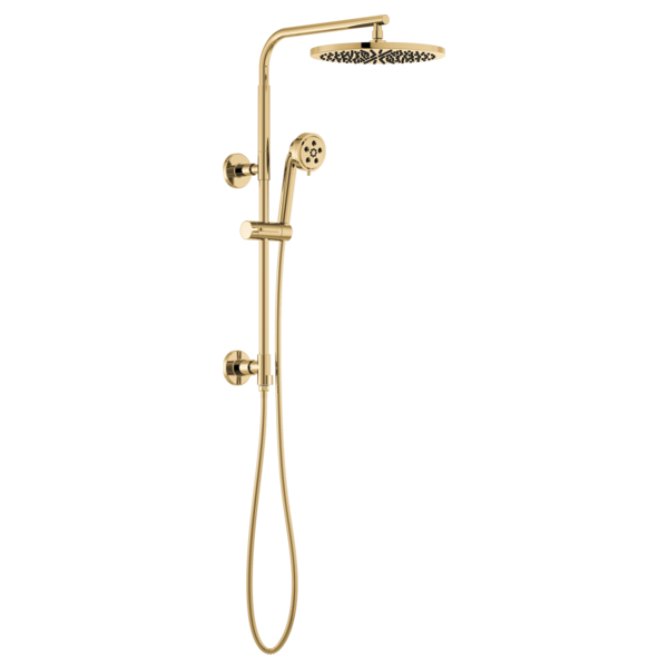 Brizo Essential Shower 81392 12" Linear Round Single-Function Raincan Shower Head - 1.75 GPM