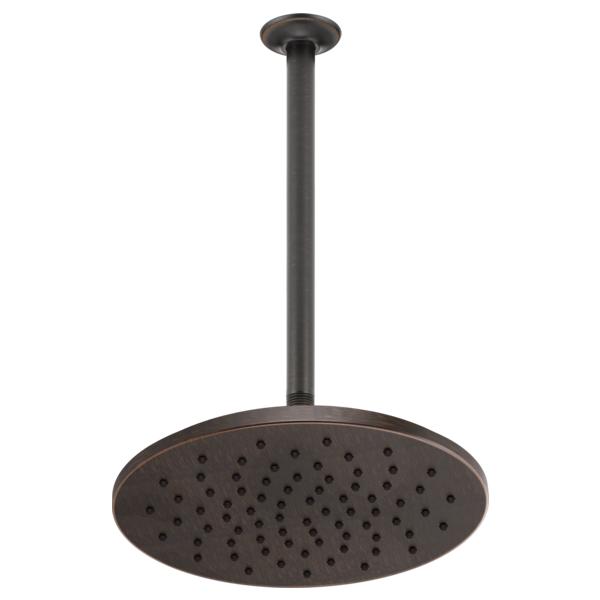 Brizo Essential Shower 81392 12" Linear Round Single-Function Raincan Shower Head - 1.75 GPM