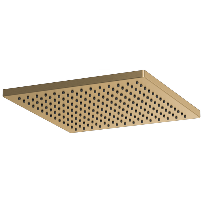 Brizo Essential Shower 81399 12" Linear Square Single-Function Raincan Shower Head - 2.5 GPM