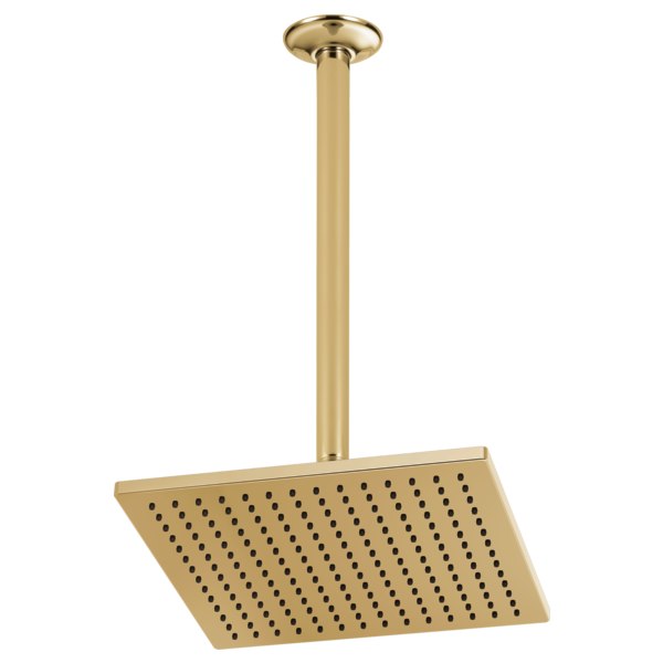Brizo Essential Shower 81399 12" Linear Square Single-Function Raincan Shower Head - 2.5 GPM