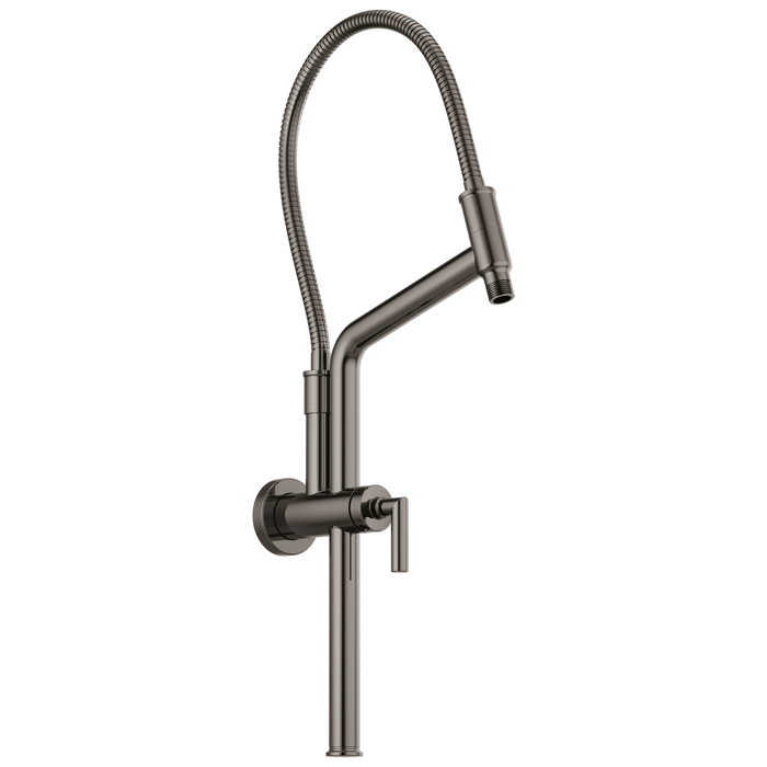 Brizo Essential Shower 81892 10 7/16" Linear Round Slide Bar Shower Arm And Flange