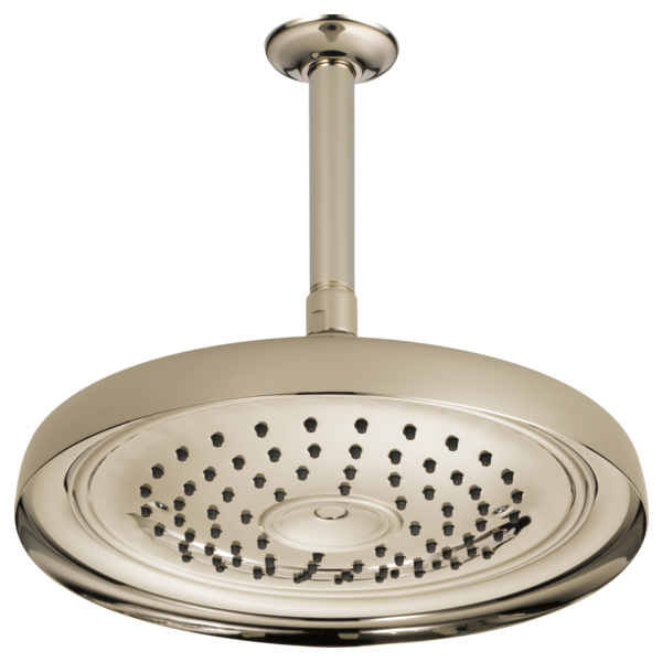 Brizo Essential Shower 83310 11" Classic Round Single-Function Raincan Shower Head - 1.75 GPM