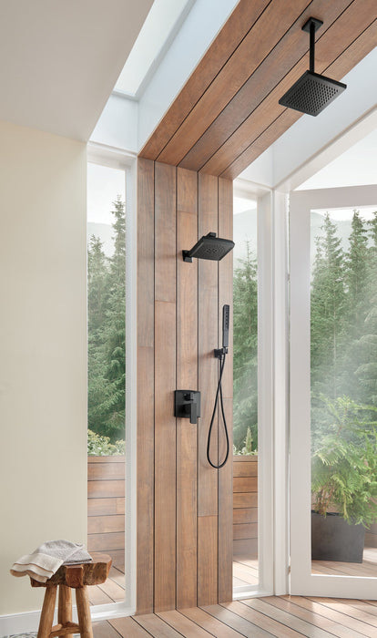 Brizo Essential Shower 83341 8" Linear Square Single-Function Raincan Shower Head - 1.75 GPM