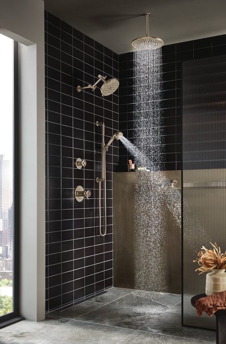 Brizo Litze 85735 Slide Bar Handshower with H2OKINETIC Technology