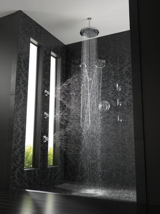 Brizo Essential Shower 87305 7" Classic Round H20Kinetic Single Function Wall Mount Showerhead