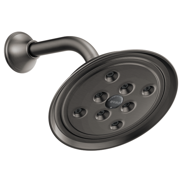 Brizo Essential Shower 87305 7" Classic Round H20Kinetic Single Function Wall Mount Showerhead