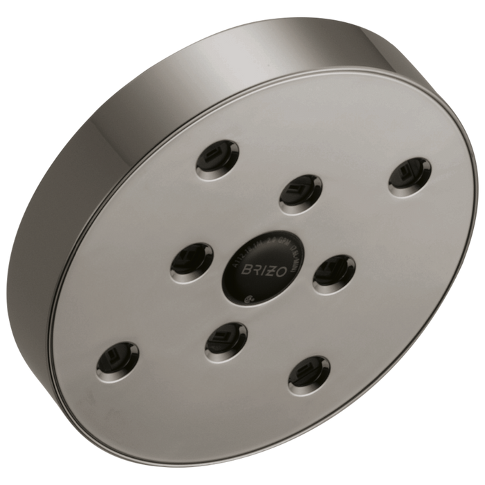 Brizo Essential Shower 87375 5" Linear Round H20Kinetic Single Function Wall Mount Showerhead