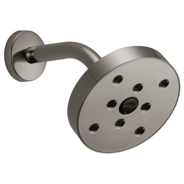 Brizo Essential Shower 87375 5" Linear Round H20Kinetic Single Function Wall Mount Showerhead