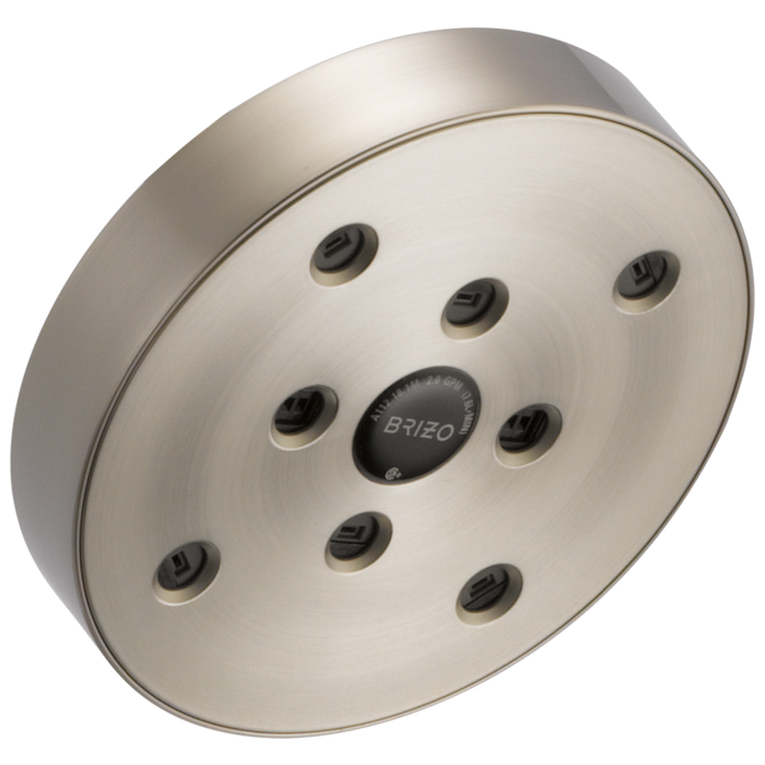 Brizo Essential Shower 87375 5" Linear Round H20Kinetic Single Function Wall Mount Showerhead