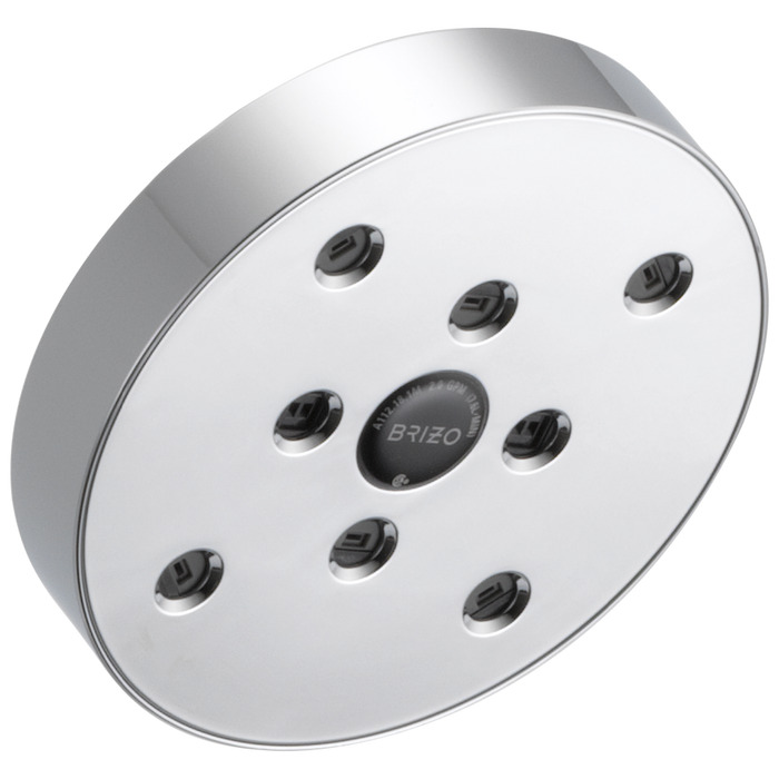 Brizo Essential Shower 87375 5" Linear Round H20Kinetic Single Function Wall Mount Showerhead