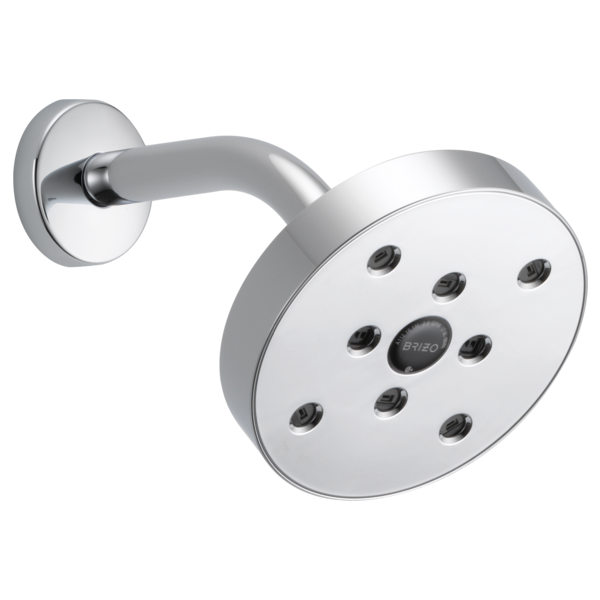 Brizo Essential Shower 87375 5" Linear Round H20Kinetic Single Function Wall Mount Showerhead