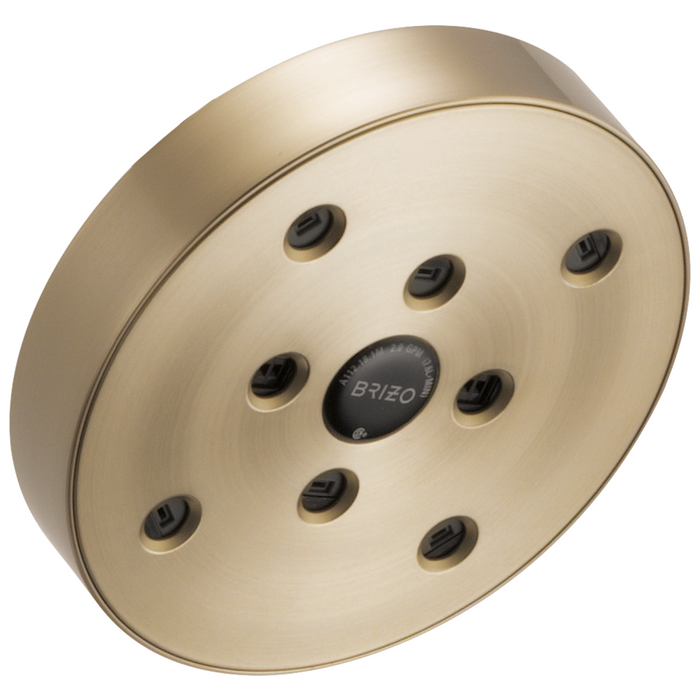 Brizo Essential Shower 87375 5" Linear Round H20Kinetic Single Function Wall Mount Showerhead