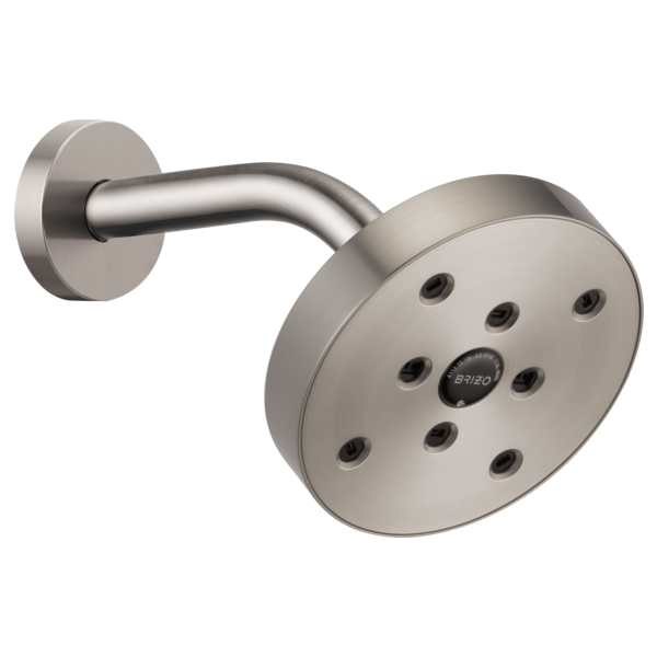 Brizo Essential Shower 87375 5" Linear Round H20Kinetic Single Function Wall Mount Showerhead