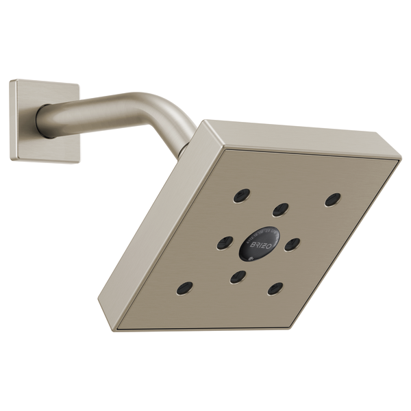 Brizo Essential Shower 87380 5” Linear Square H20Kinetic Single Function Wall Mount Showerhead