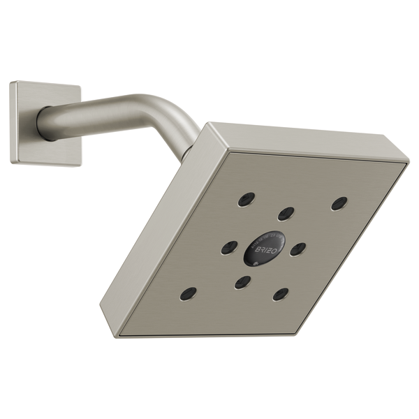 Brizo Essential Shower 87380 5” Linear Square H20Kinetic Single Function Wall Mount Showerhead