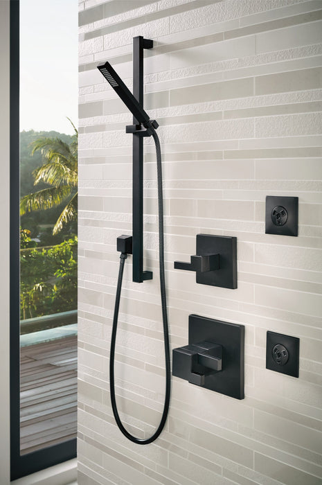 Brizo Essential Shower 87380 5” Linear Square H20Kinetic Single Function Wall Mount Showerhead