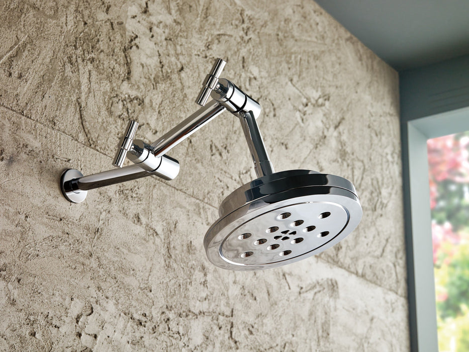 Brizo Litze 87435 8” H20Kinetic Round Multi-Function Wall Mount Showerhead