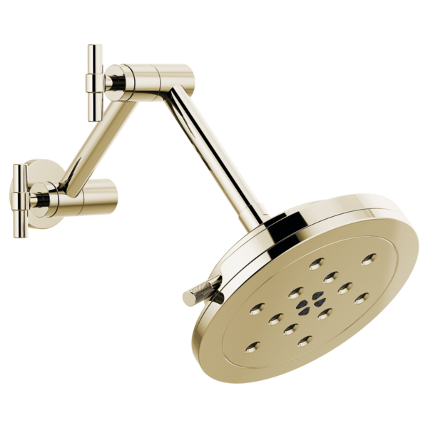 Brizo Litze 87435 8” H20Kinetic Round Multi-Function Wall Mount Showerhead