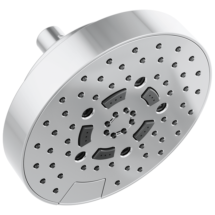 Brizo Essential Shower 87492 7" Linear Round H2Okinetic Multi-Function Wall Mount Shower Head - 2.5 GPM