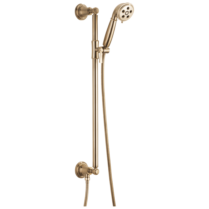 Brizo Essential Shower 88761 H2Okinetic Multi-function Slide Bar Handshower
