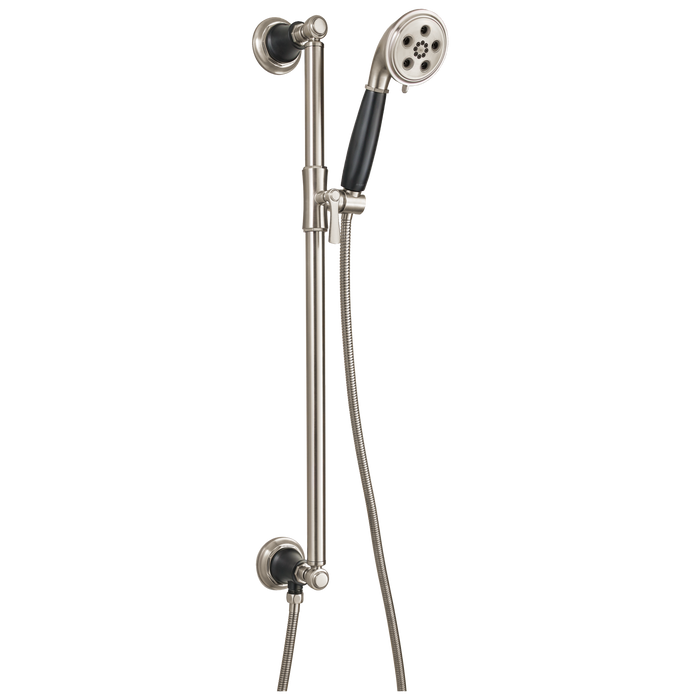 Brizo Essential Shower 88761 H2Okinetic Multi-function Slide Bar Handshower