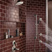 Brizo Essential Shower 88761 H2Okinetic Multi-function Slide Bar Handshower, luxe nickel matte black - view 3