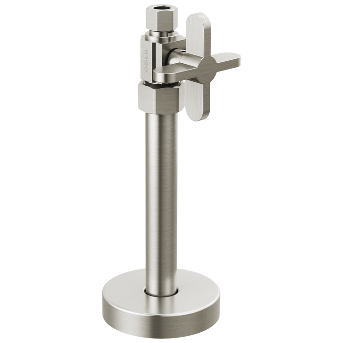 Brizo Odin BT021204 Straight Supply Stop Valve with Cross Handle