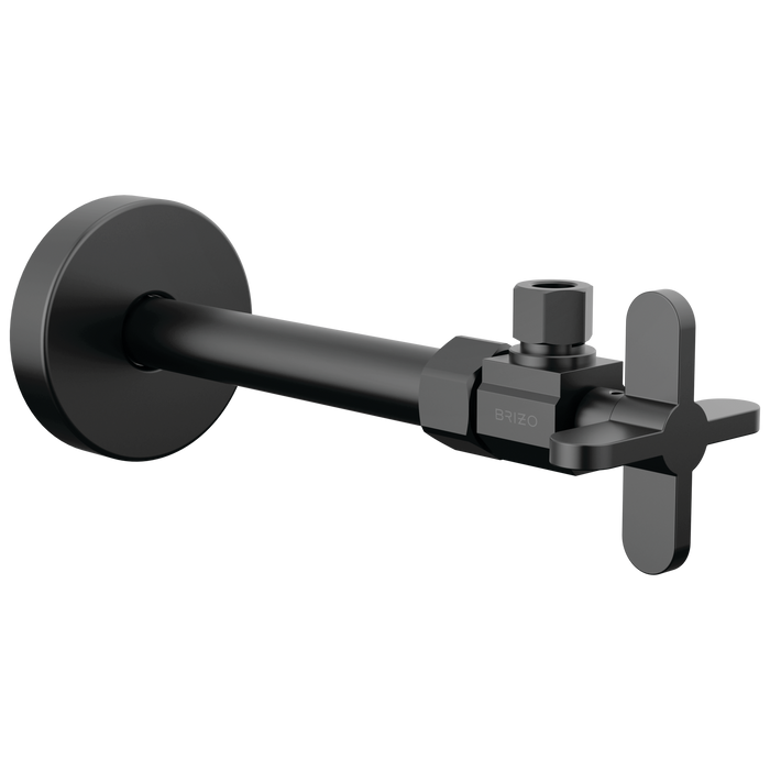 Brizo Odin BT022204 Angled Supply Stop Valve with Cross Handle