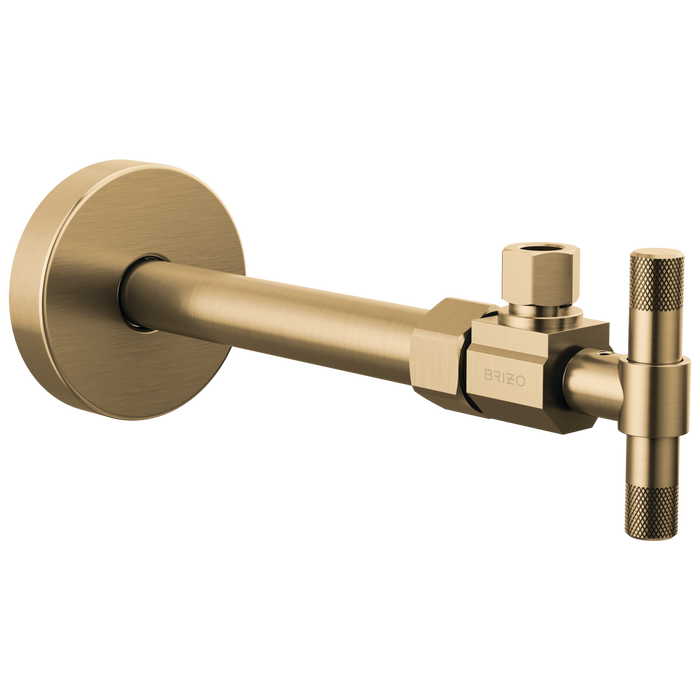 Brizo Litze BT022205 Angled Supply Stop Valve with Lever Handle