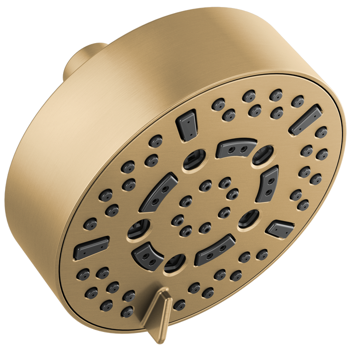 Brizo Essential Shower 87292 5” Linear Round H2Okinetic Multi-Function Wall Mount Shower Head - 2.5 GPM