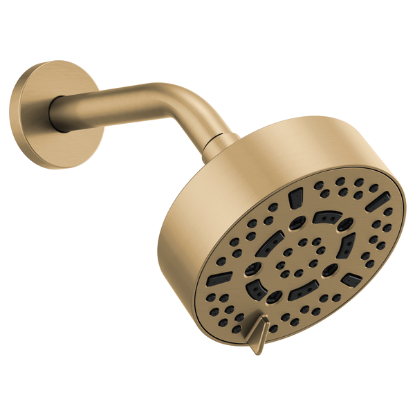 Brizo Essential Shower 87292 5” Linear Round H2Okinetic Multi-Function Wall Mount Shower Head - 2.5 GPM