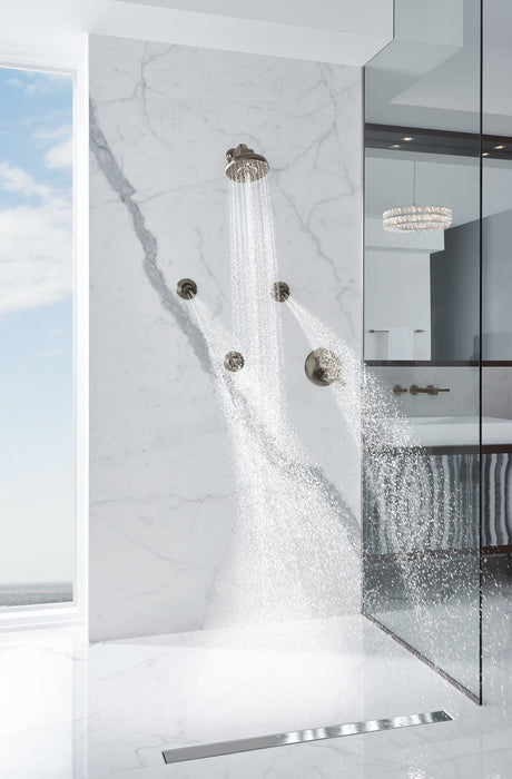 Brizo Levoir 87498 H2OKINETIC Round Multi-Function Showerhead