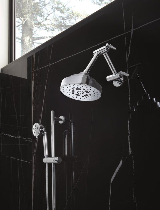 Brizo Essential Shower 74792 Linear Round Slide Bar With Hose