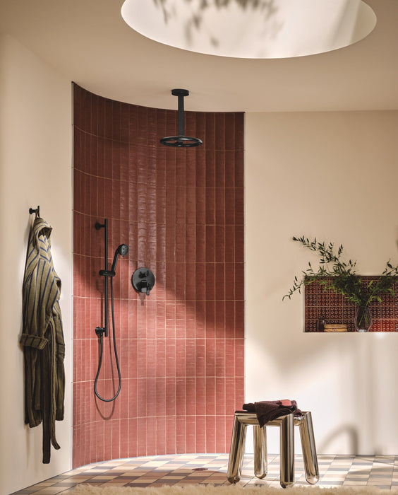 Brizo Essential Shower 74792 Linear Round Slide Bar With Hose
