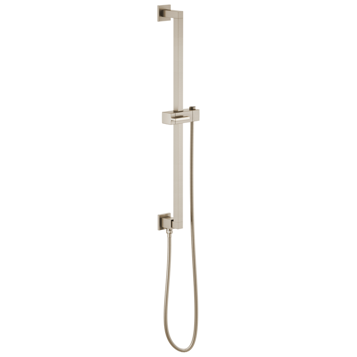 Brizo Essential Shower 74799 Linear Square Slide Bar With Hose
