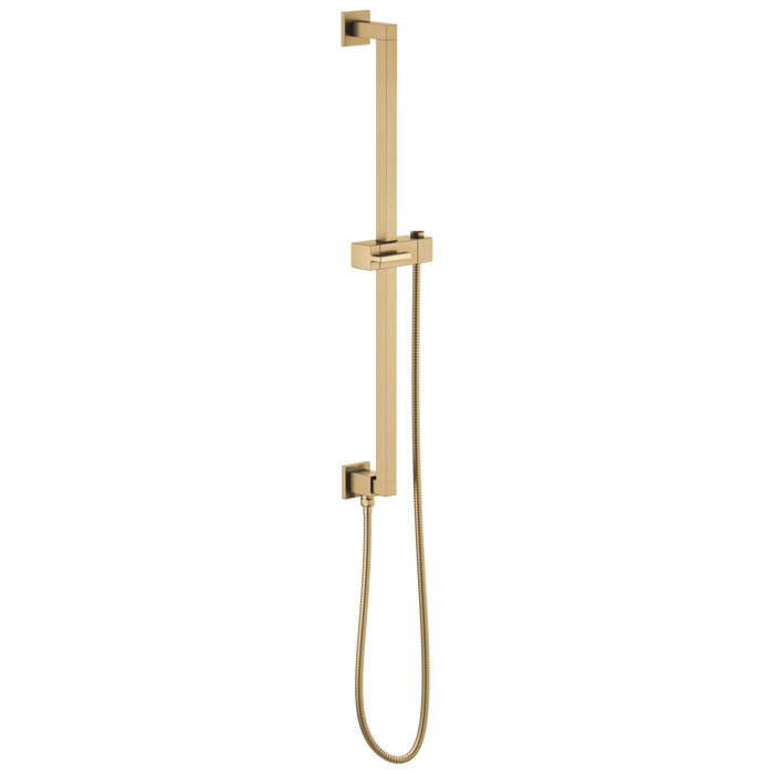 Brizo Essential Shower 74799 Linear Square Slide Bar With Hose