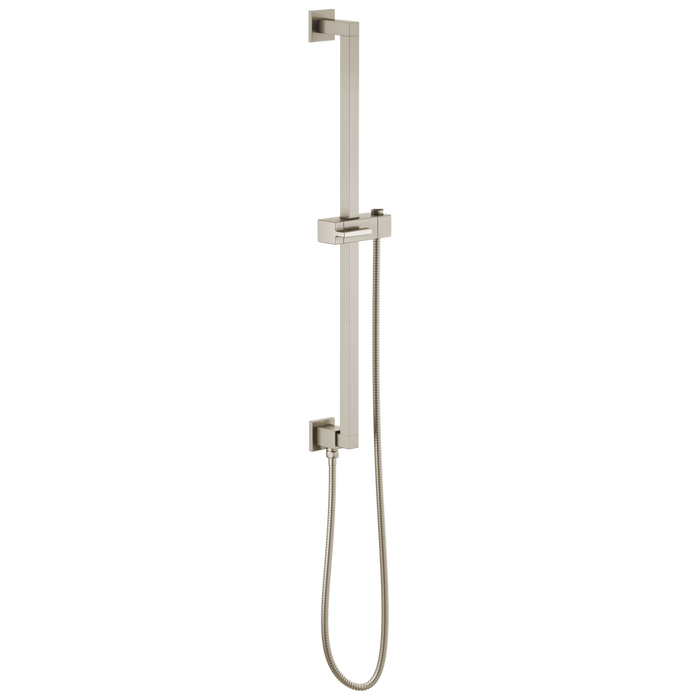 Brizo Essential Shower 74799 Linear Square Slide Bar With Hose